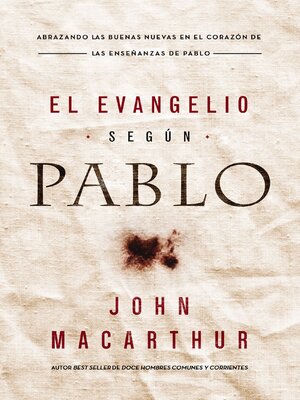 cover image of El Evangelio según Pablo